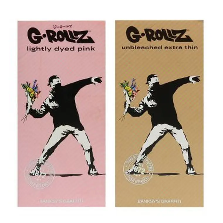 G-Rollz Banksy Graffiti King Size Papers