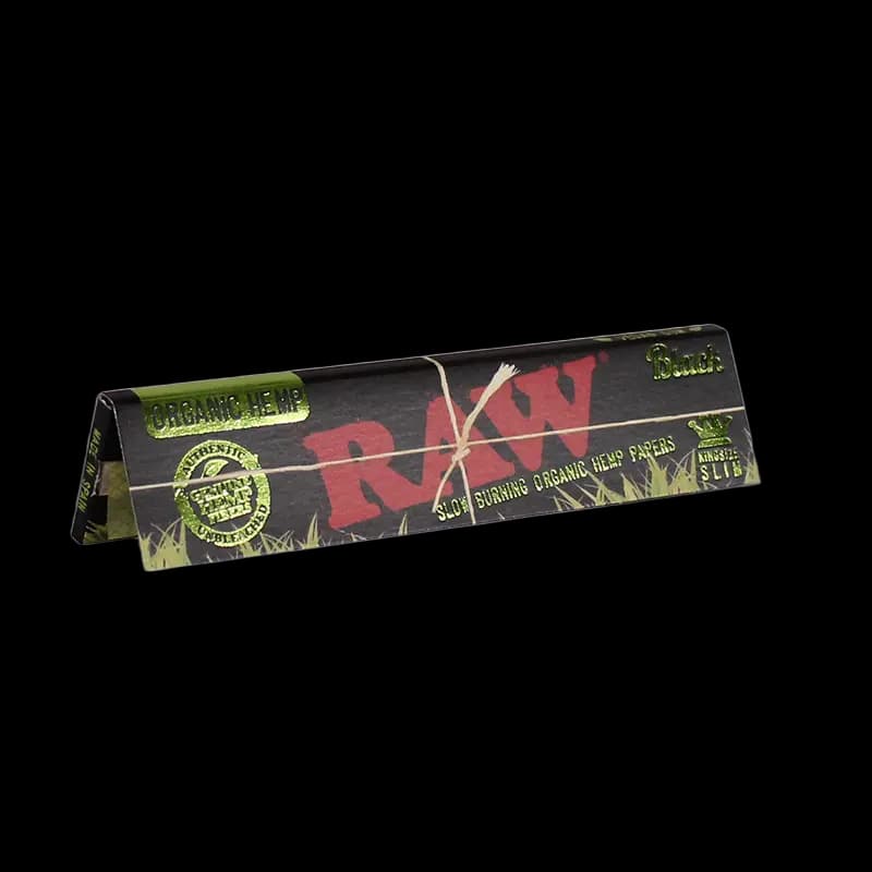 RAW Black Organic Hemp Papers