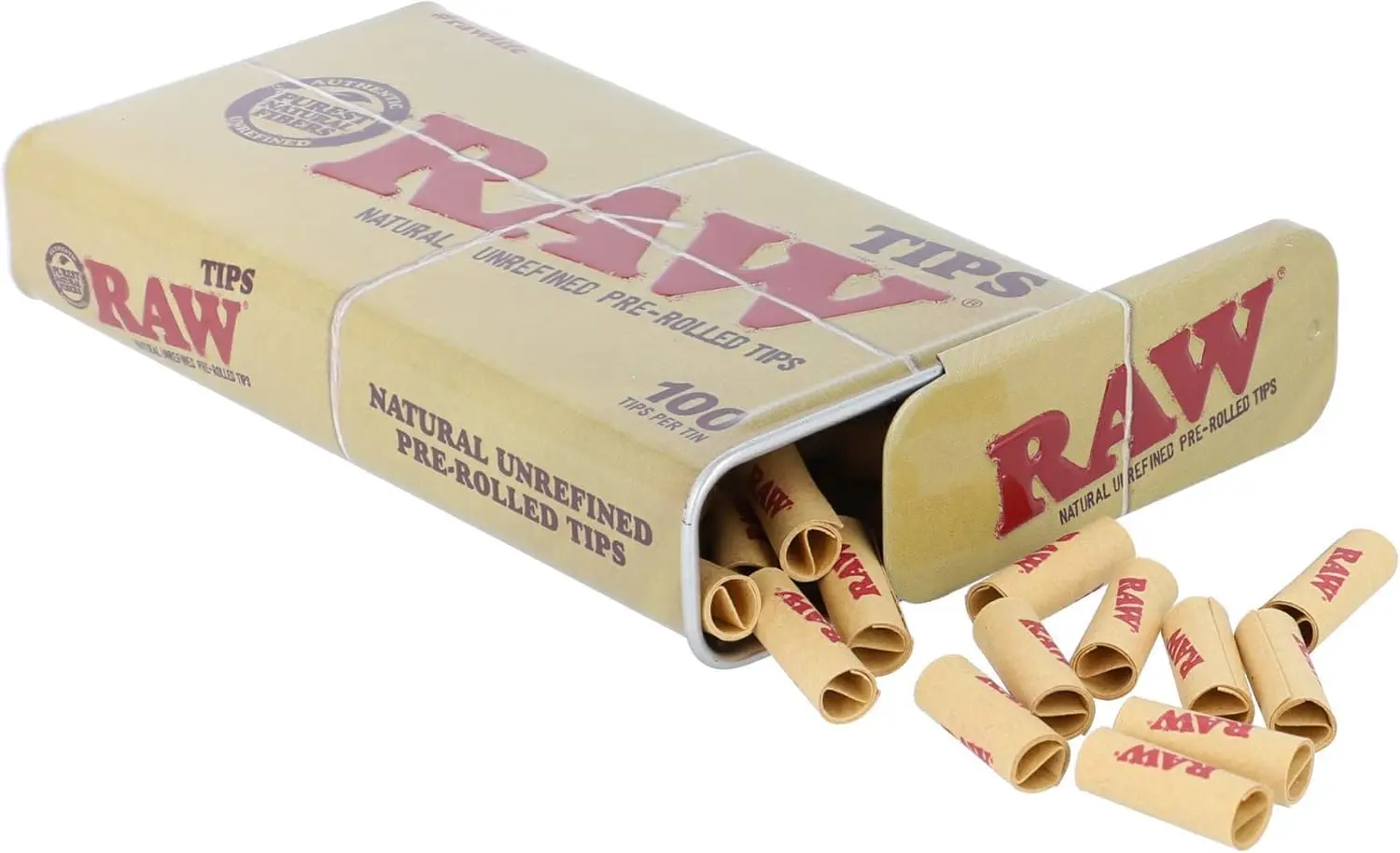 RAW Pre-Rolled Tips 100 Pack