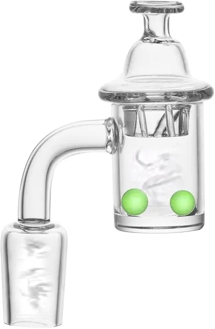 RORA 25mm Quartz Banger with Directional Carb Cap